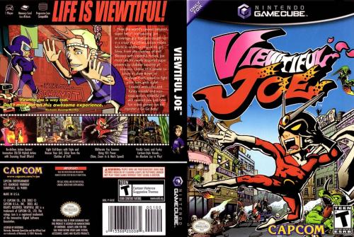 Viewtiful Joe Cover - Click for full size image